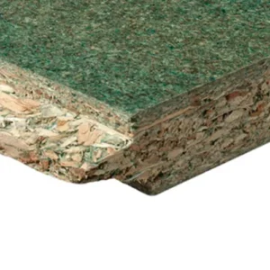 Spaanplaat V313 vochtwerend ongeschuurd naturel E1 2440x1220x18mm tand en groef 2zijdig